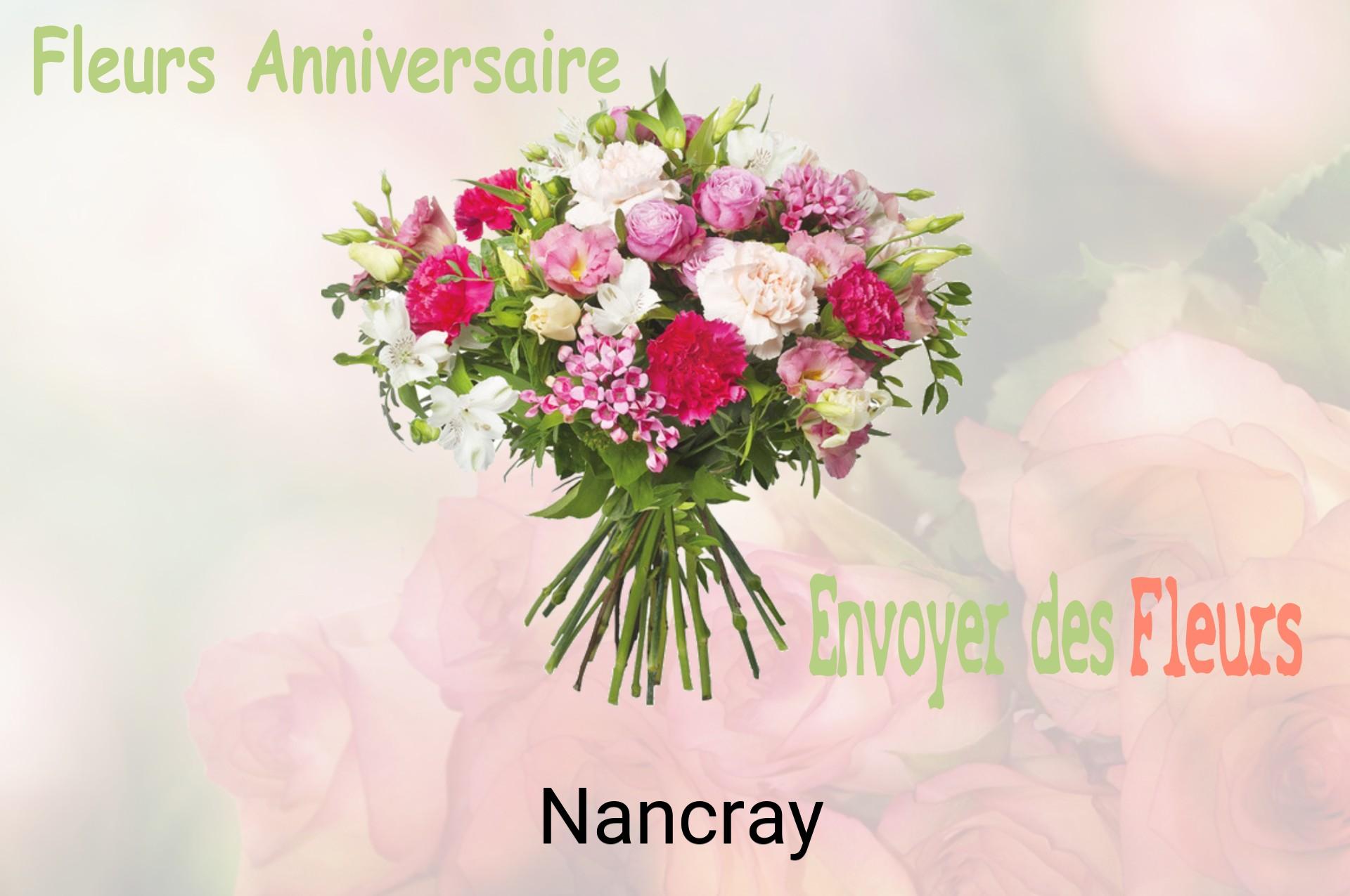 Bouquet de fleurs d’anniversaire livré à Nancray